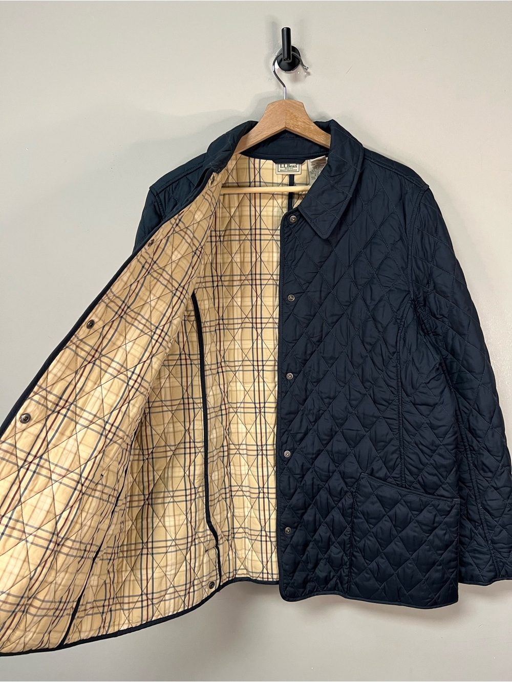 L.L. Bean Quilted Riding Jacket - Picture 5 of 7